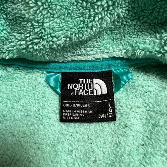 The North Face Girls Fleece Full Zip Jacket Size Large Colorful Outdoors Warm - Picture 4 of 12